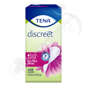 Tena Discreet Ultra Mini - 28 protections anatomiques