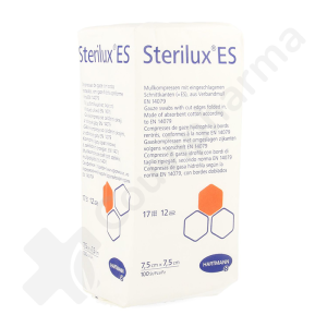 Sterilux ES 5 x 5 cm 8 Plis Stérile - 50 x 3 pièces