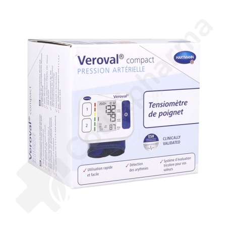 Veroval Compact Pression Artérielle Poignet - 1 tensiomètre
