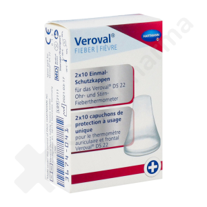 Veroval Fièvre Capuchons - 2 x 10 capuchons à usage unique