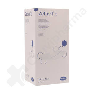 Zetuvit E 10x20 cm - 25 pansements stériles